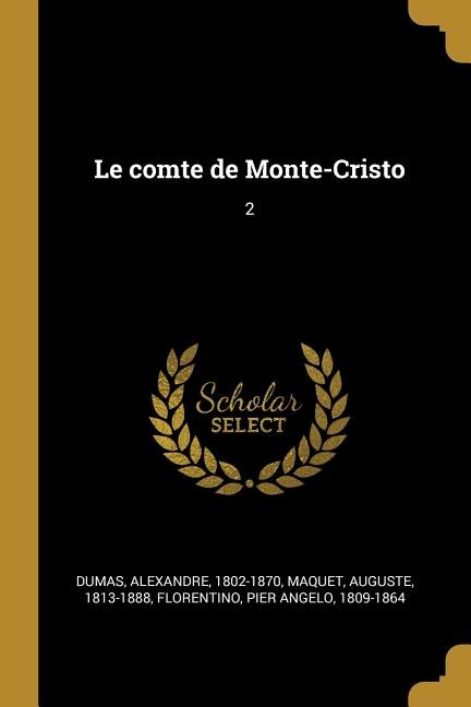 Front cover_Le comte de Monte-Cristo