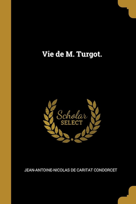 Couverture_Vie de M. Turgot.