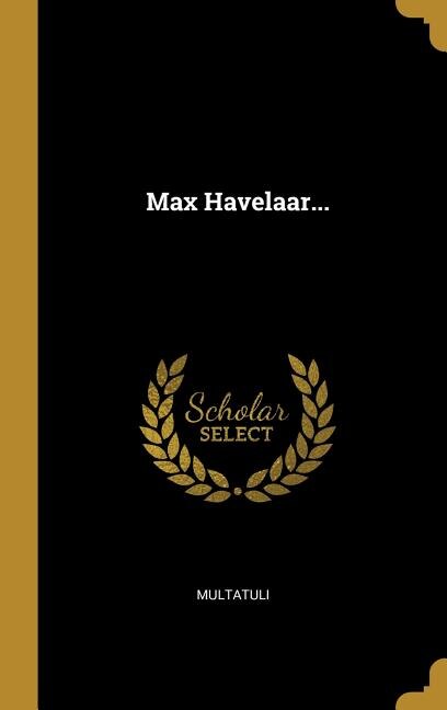 Front cover_Max Havelaar...