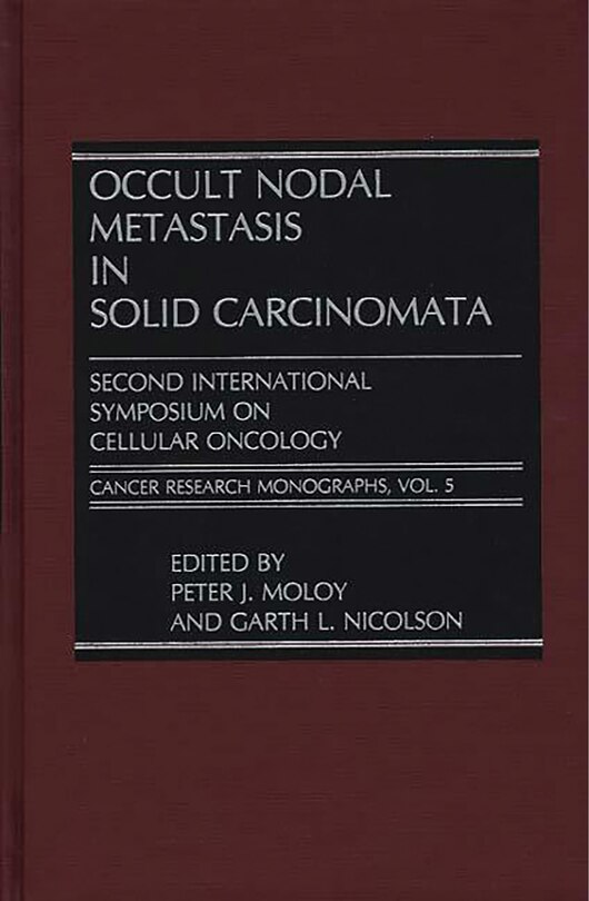Front cover_Occult Nodal Metastasis in Solid Carcinomata
