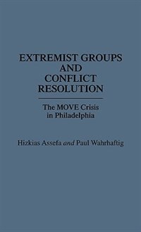 Front cover_Extremist Groups and Conflict Resolution
