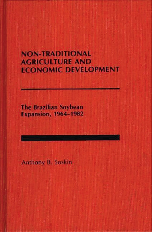 Front cover_Non-Traditional Agriculture and Economic Development
