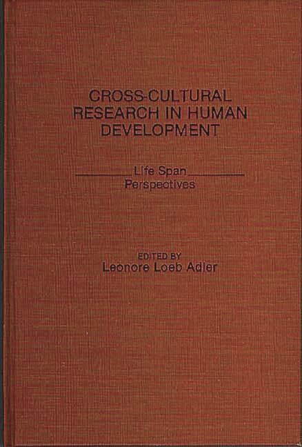 Couverture_Cross-Cultural Research in Human Development