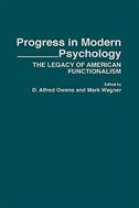Front cover_Progress in Modern Psychology