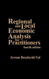 Front cover_Regional and Local Economic Analysis for Practitioners