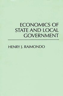 Front cover_Economics Of State And Local Government