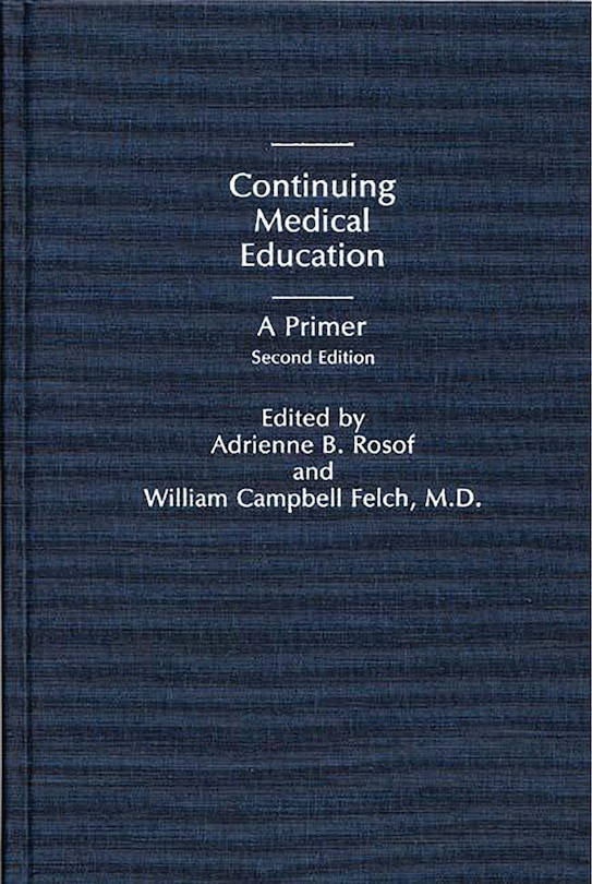 Front cover_Continuing Medical Education
