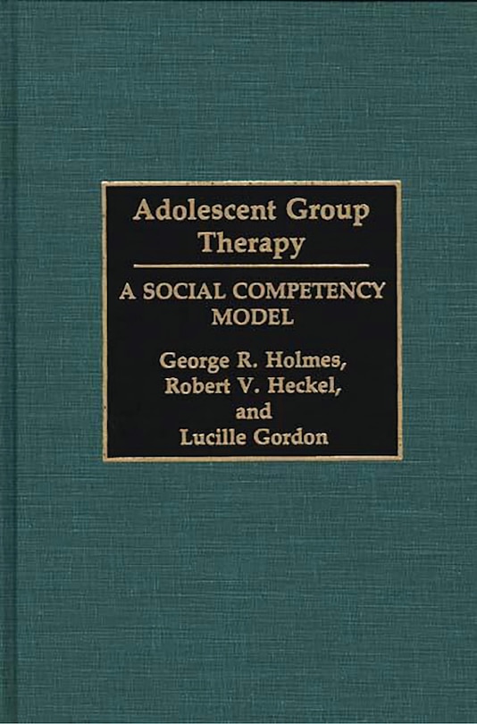 Front cover_Adolescent Group Therapy