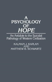 Front cover_A Psychology of Hope