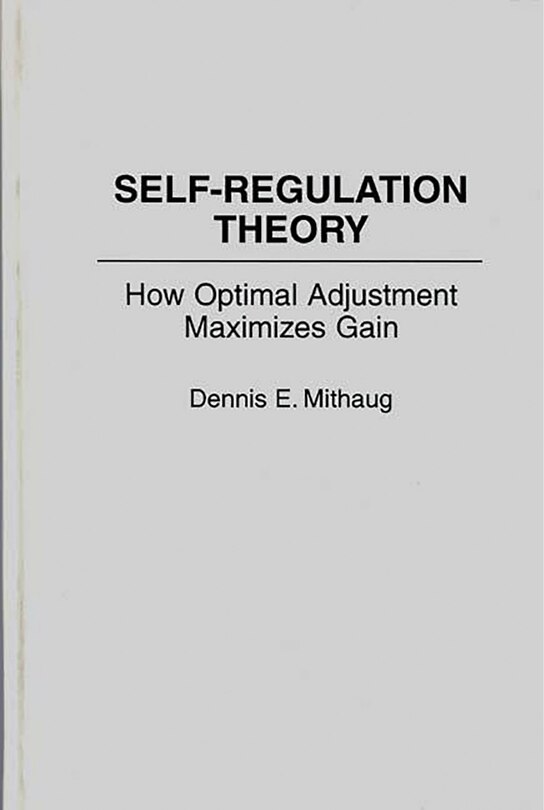 Couverture_Self-Regulation Theory