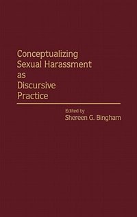 Couverture_Conceptualizing Sexual Harassment As Discursive Practice