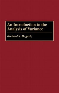 Front cover_An Introduction To The Analysis Of Variance