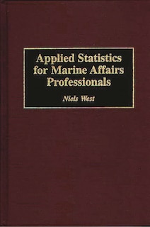 Front cover_Applied Statistics For Marine Affairs Professionals