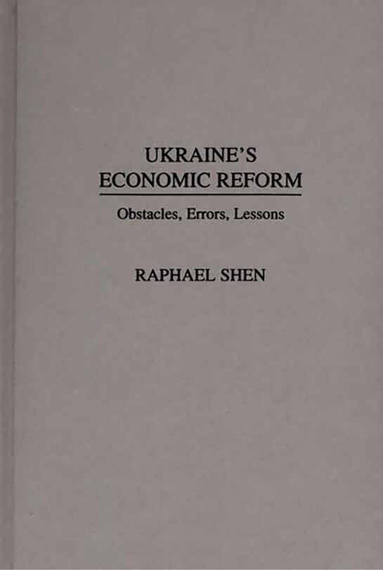 Couverture_Ukraine's Economic Reform