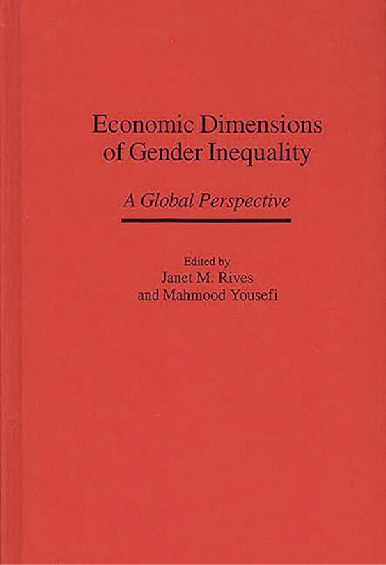 Front cover_Economic Dimensions of Gender Inequality