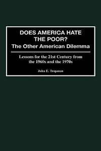 Front cover_Does America Hate the Poor?