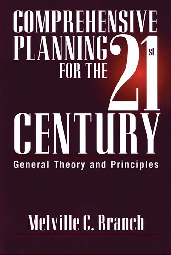 Couverture_Comprehensive Planning for the 21st Century