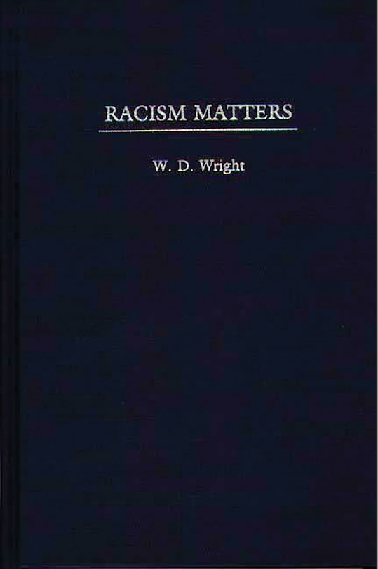 Front cover_Racism Matters