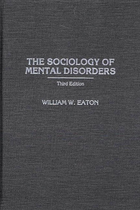 Couverture_The Sociology of Mental Disorders