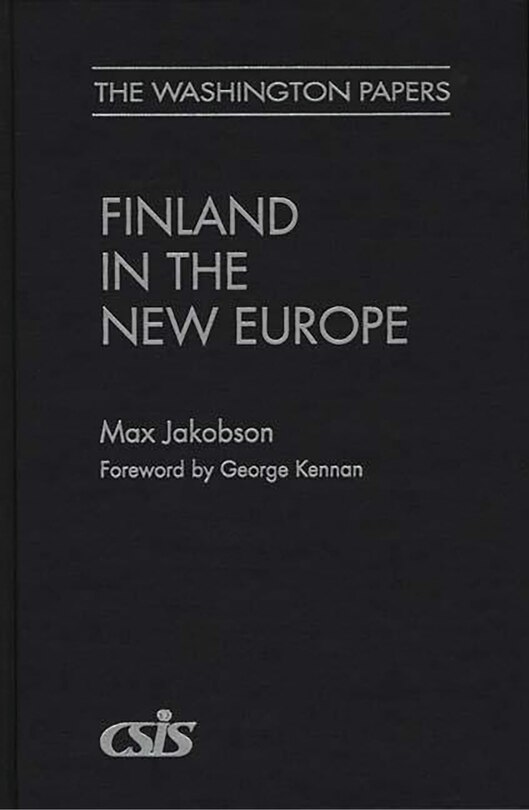 Front cover_Finland In The New Europe