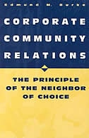 Corporate Community Relations: The Principle of the Neighbor of Choice