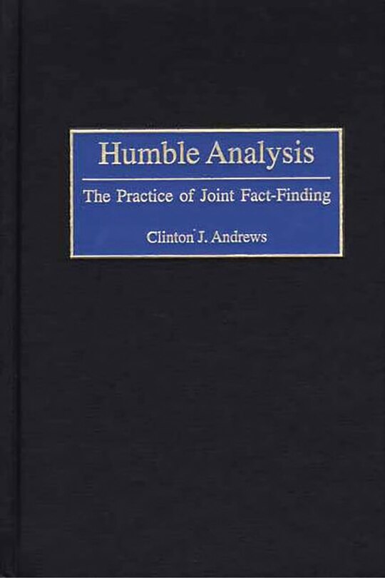 Front cover_Humble Analysis