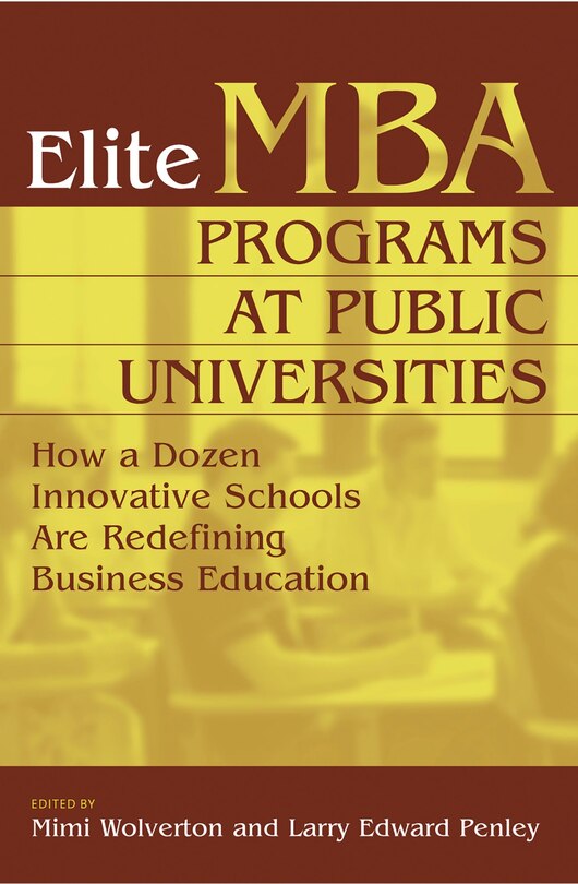 Couverture_Elite MBA Programs at Public Universities