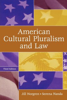 Couverture_American Cultural Pluralism And Law