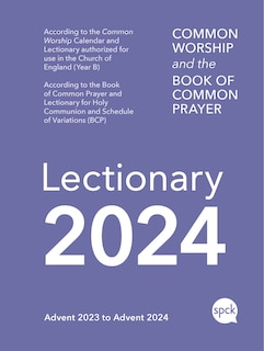 Front cover_Common Worship Lectionary 2024