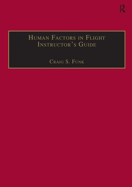 Front cover_Human Factors in Flight Instructor's Guide