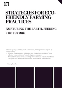 Couverture_Strategies for Eco- Friendly Farming Practices Nurturing the Earth, Feeding the Future