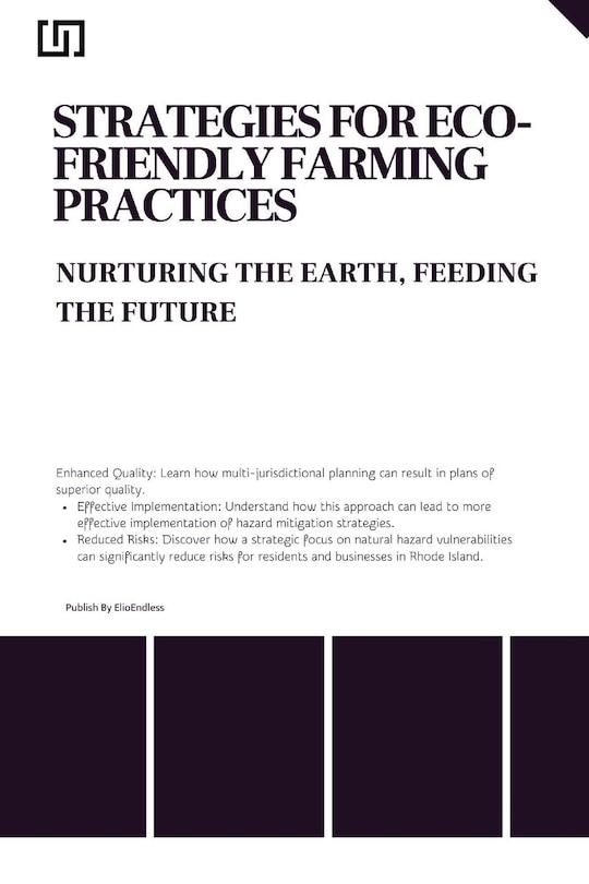 Couverture_Strategies for Eco- Friendly Farming Practices Nurturing the Earth, Feeding the Future