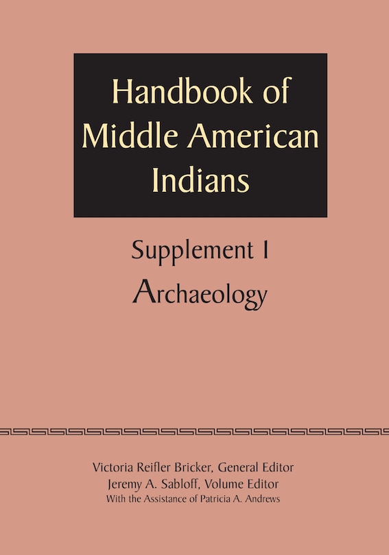 Front cover_Supplement to the Handbook of Middle American Indians, Volume 1