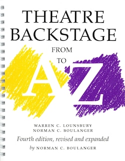 Front cover_Theatre Backstage from A to Z