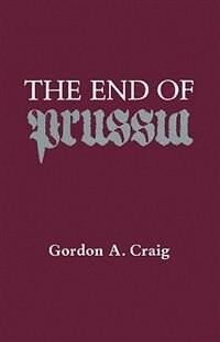 Front cover_The End of Prussia