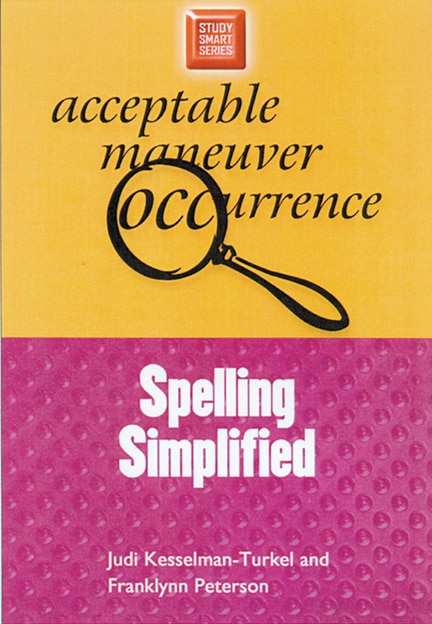 Front cover_Spelling Simplified