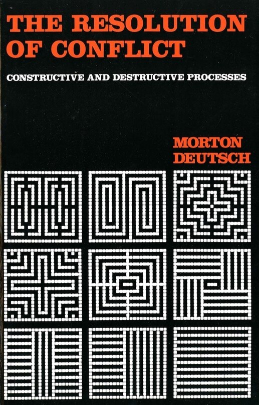 Front cover_The Resolution of Conflict