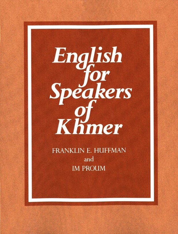 Front cover_English for Speakers of Khmer