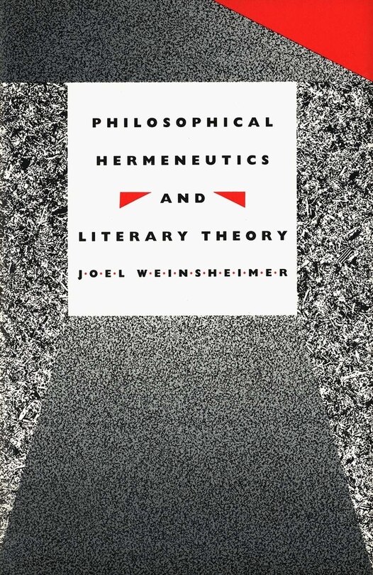 Front cover_Philosophical Hermeneutics and Literary Theory