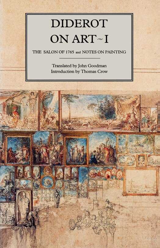 Front cover_Diderot on Art, Volume I