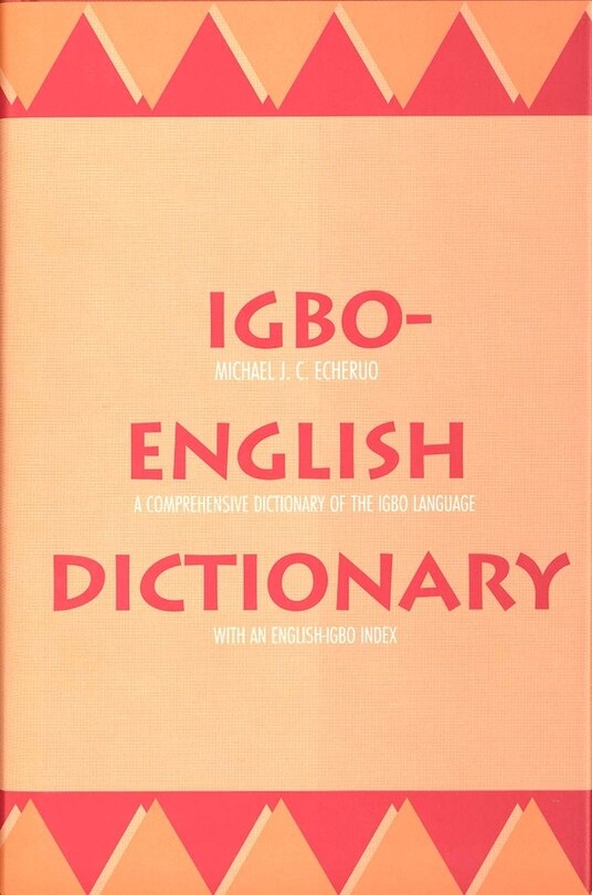 Front cover_Igbo-English Dictionary