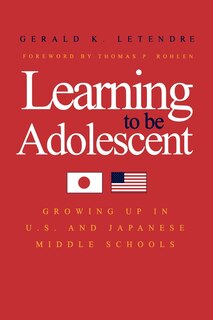 Front cover_Learning to Be Adolescent