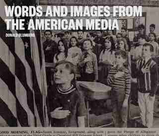 Words and Images from the American Media by Donald Blumberg