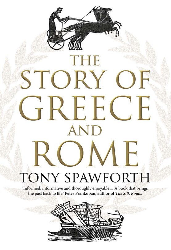Front cover_The Story of Greece and Rome