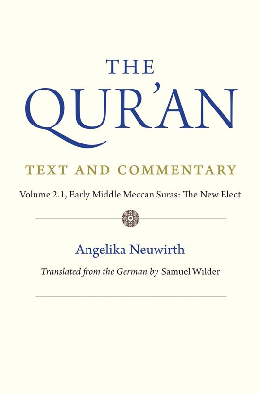 Front cover_The Qur'an: Text and Commentary, Volume 2.1