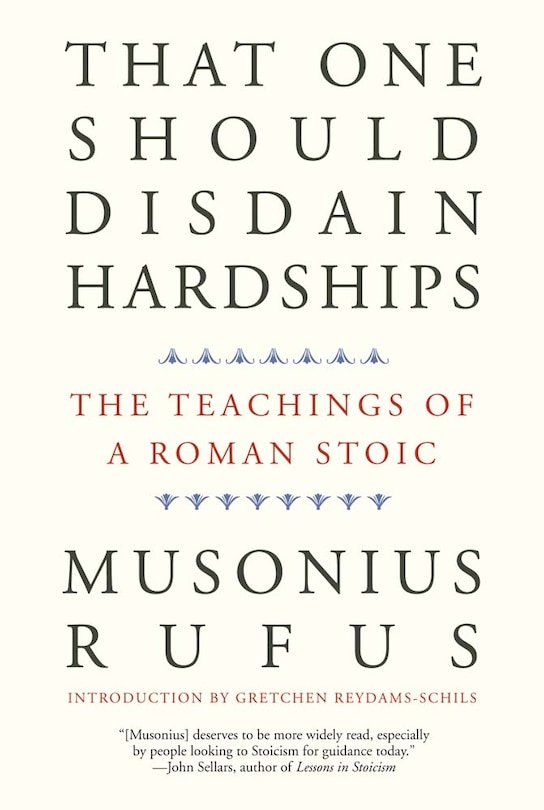 Front cover_That One Should Disdain Hardships