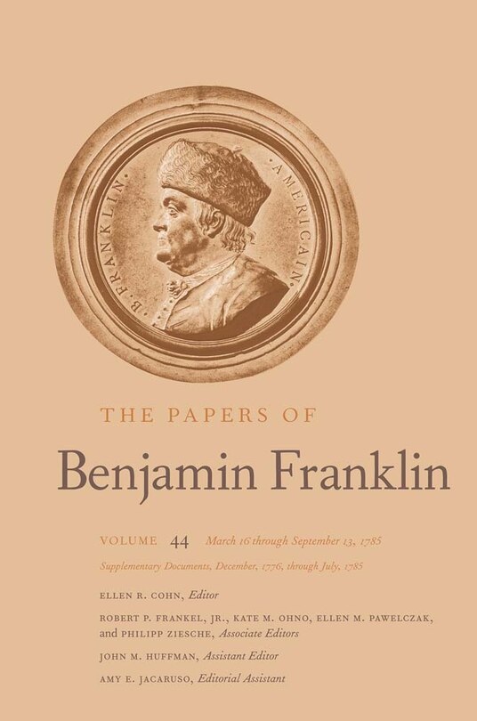 Couverture_The Papers of Benjamin Franklin