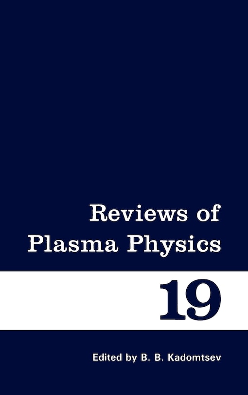 Couverture_Reviews of Plasma Physics