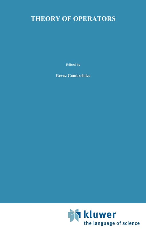 Front cover_Theory of Operators