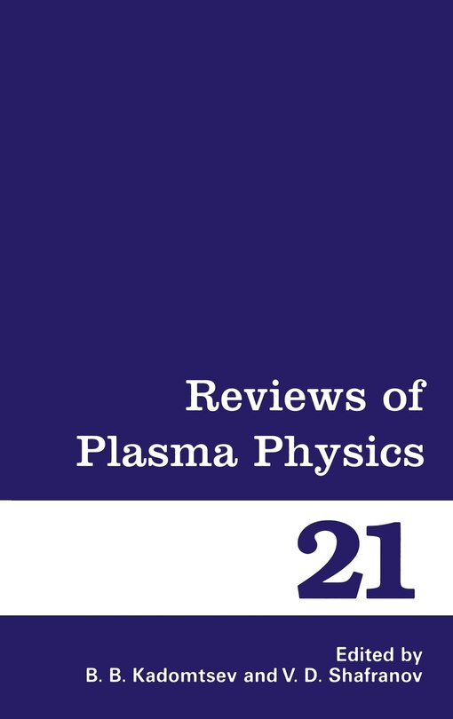 Front cover_Reviews of Plasma Physics
